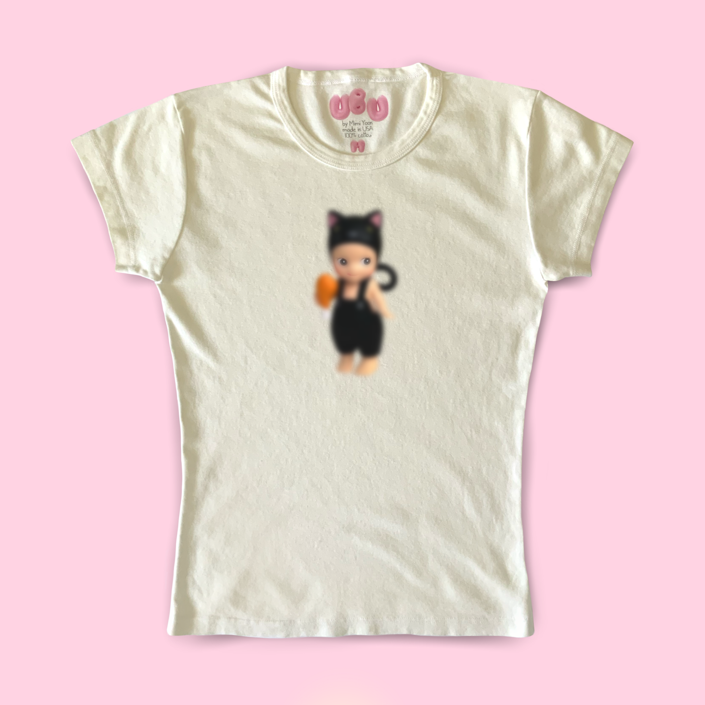 Sonny Angel Baby Tee (Black Cat)