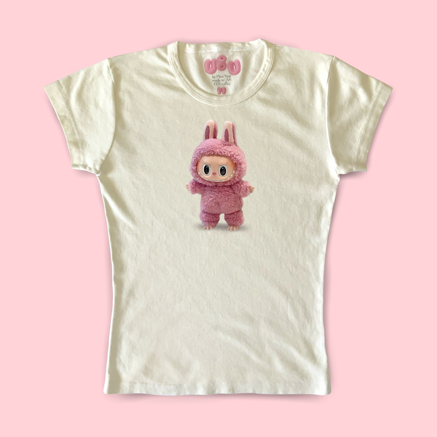 Labubu Baby Tee (Lychee Strawberry )